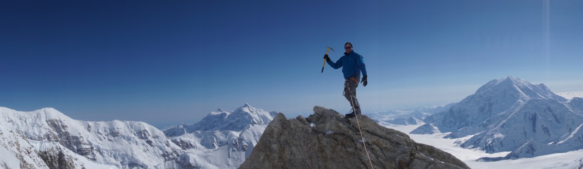 Denali Barry at the top of the world 14000 feet